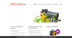 Desktop Screenshot of destylarki.com